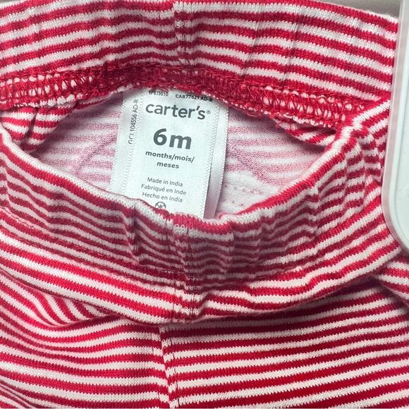 Carter's Baby Matching Holiday My First Christmas  Onesie and Legging Set Sz 6M - Picture 10 of 11